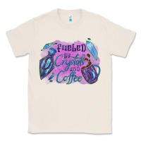 Natural Fueled by crystals and coffee halloween Classic Tee - NancyCooperArtShop