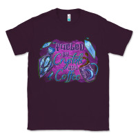 Plum Fueled by crystals and coffee halloween Classic Tee - NancyCooperArtShop