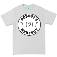 Dove Grey Pobody's Nerfect Retro Classic Funny Nobody's Perfect Premium Tee - trangStudio