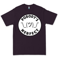 Plum Pobody's Nerfect Retro Classic Funny Nobody's Perfect Premium Tee - trangStudio