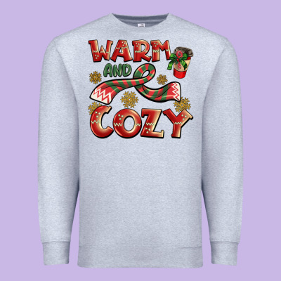 Warm And Cozy Premium Sweatshirt Designed By Barkaloodesign