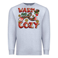 Heather Grey warm and cozy Premium Sweatshirt - BarkalooDesign