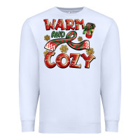 White warm and cozy Premium Sweatshirt - BarkalooDesign