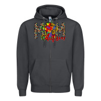 Smoke mom autism 2 Zipper Hoodie - RacoonDesign