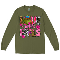 Army Green love never fails with prince frog  olivia Long Sleeve Tee - OliviaCreatesArt