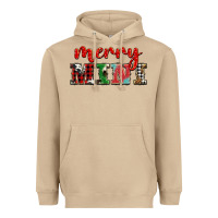 Mushroom christmas merry mini Heavyweight Hoodie - BarkalooDesign