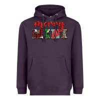 Plum christmas merry mini Heavyweight Hoodie - BarkalooDesign