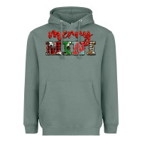 Sage christmas merry mini Heavyweight Hoodie - BarkalooDesign