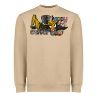 Mushroom Happy Easter Heavyweight Sweatshirt - CowhideDigitalArt