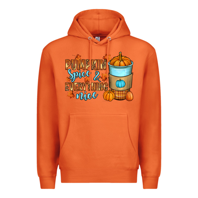 Pumpkin Spice And Everything Nice Premium Hoodie by RanaPortraitStore | Teevron