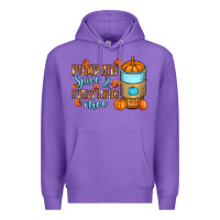 Purple Pumpkin spice and everything nice Premium Hoodie - RanaPortraitStore