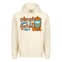 Sandshell Pumpkin spice and everything nice Premium Hoodie - RanaPortraitStore