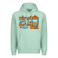 Seafoam Pumpkin spice and everything nice Premium Hoodie - RanaPortraitStore
