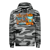 Slate Camo Pumpkin spice and everything nice Premium Hoodie - RanaPortraitStore