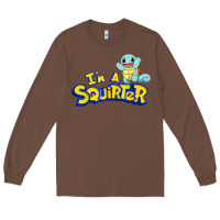 Chestnut I'm A Squirter Funny Turtle Cute gift Long Sleeve Tee - trangStudio