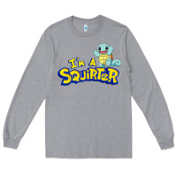 Heather Grey I'm A Squirter Funny Turtle Cute gift Long Sleeve Tee - trangStudio