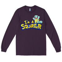 Plum I'm A Squirter Funny Turtle Cute gift Long Sleeve Tee - trangStudio