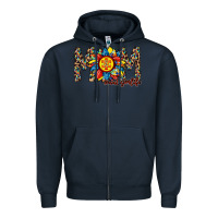 Navy mom autism Zipper Hoodie - RacoonDesign
