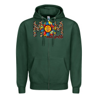 Sports Green mom autism Zipper Hoodie - RacoonDesign