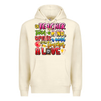 Sandshell a Teacher Takes a Hand Opens a mind and Touches A Premium Hoodie - CowhideDigitalArt