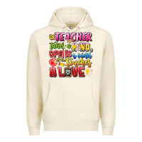Tofu a Teacher Takes a Hand Opens a mind and Touches A Premium Hoodie - CowhideDigitalArt