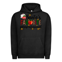 Pigment Black santa's favorite  paraprofesyonal Urban Hoodie - AdoDesignShop