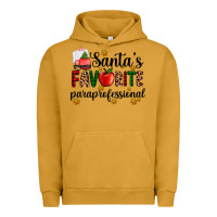 Pigment Peanut Butter santa's favorite  paraprofesyonal Urban Hoodie - AdoDesignShop