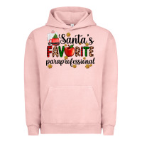 Pigment Salmon santa's favorite  paraprofesyonal Urban Hoodie - AdoDesignShop