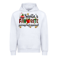 White santa's favorite  paraprofesyonal Urban Hoodie - AdoDesignShop