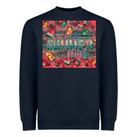 Navy summer vibes Heavyweight Sweatshirt - CowhideDigitalArt