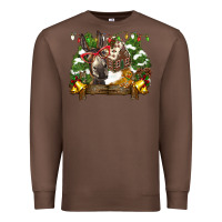 Chestnut christmas donkey candy house Premium Sweatshirt - BarkalooDesign
