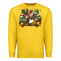 Lemon christmas donkey candy house Premium Sweatshirt - BarkalooDesign
