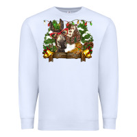 White christmas donkey candy house Premium Sweatshirt - BarkalooDesign