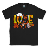Black Thanksgiving love Nurse Classic Tee - NancyCooperArtShop