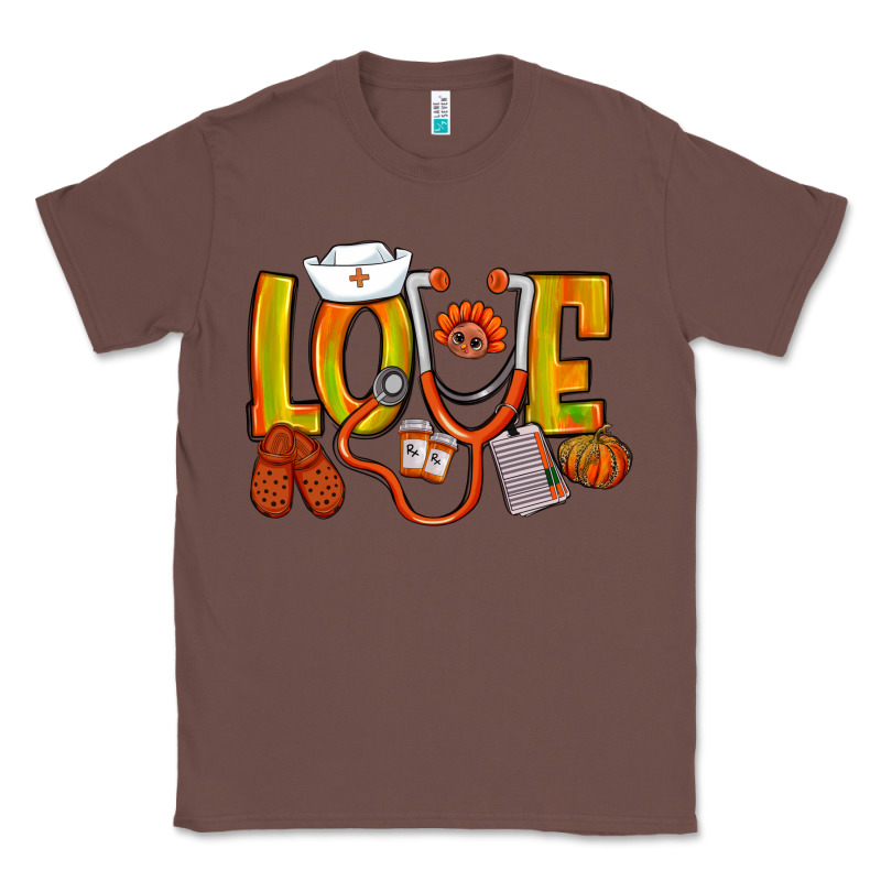 Thanksgiving Love Nurse Classic Tee by NancyCooperArtShop | Teevron
