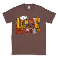 Chestnut Thanksgiving love Nurse Classic Tee - NancyCooperArtShop