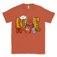 Copper Thanksgiving love Nurse Classic Tee - NancyCooperArtShop