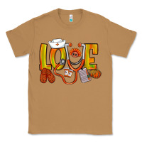 Toasted Coconut Thanksgiving love Nurse Classic Tee - NancyCooperArtShop