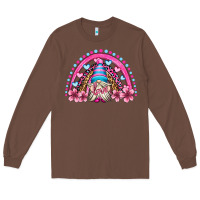 Chestnut valentine's day rainbow gnome olivia Long Sleeve Tee - OliviaCreatesArt
