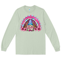 Matcha valentine's day rainbow gnome olivia Long Sleeve Tee - OliviaCreatesArt