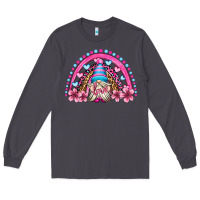 Smoke valentine's day rainbow gnome olivia Long Sleeve Tee - OliviaCreatesArt