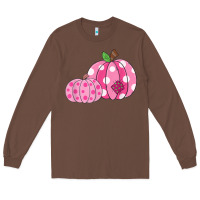 Chestnut halloween fall pink pumpkin Long Sleeve Tee - trangStudio