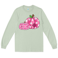Matcha halloween fall pink pumpkin Long Sleeve Tee - trangStudio