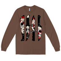 Chestnut knives horror movie friday halloween horror ghost Long Sleeve Tee - trangStudio