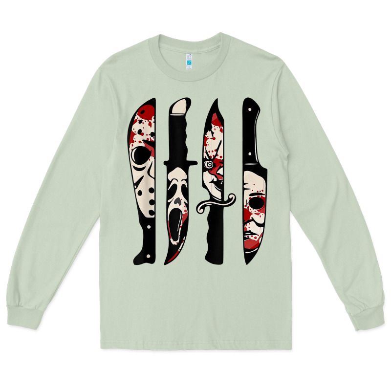 Knives Horror Movie Friday Halloween Horror Ghost Long Sleeve Tee by trangStudio | Teevron