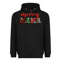 Black Christmas merry mama Heavyweight Hoodie - BarkalooDesign