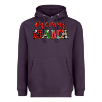 Plum Christmas merry mama Heavyweight Hoodie - BarkalooDesign