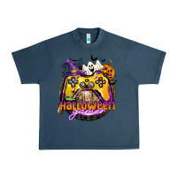 Midnight Navy halloween gamer Urban Heavy Tee - CowGirlArtShop