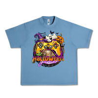 Pebble Blue halloween gamer Urban Heavy Tee - CowGirlArtShop