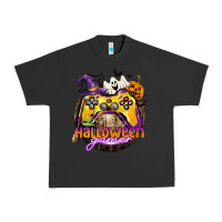 Pigment Black halloween gamer Urban Heavy Tee - CowGirlArtShop